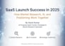 a research driven saas content and launch strategy
